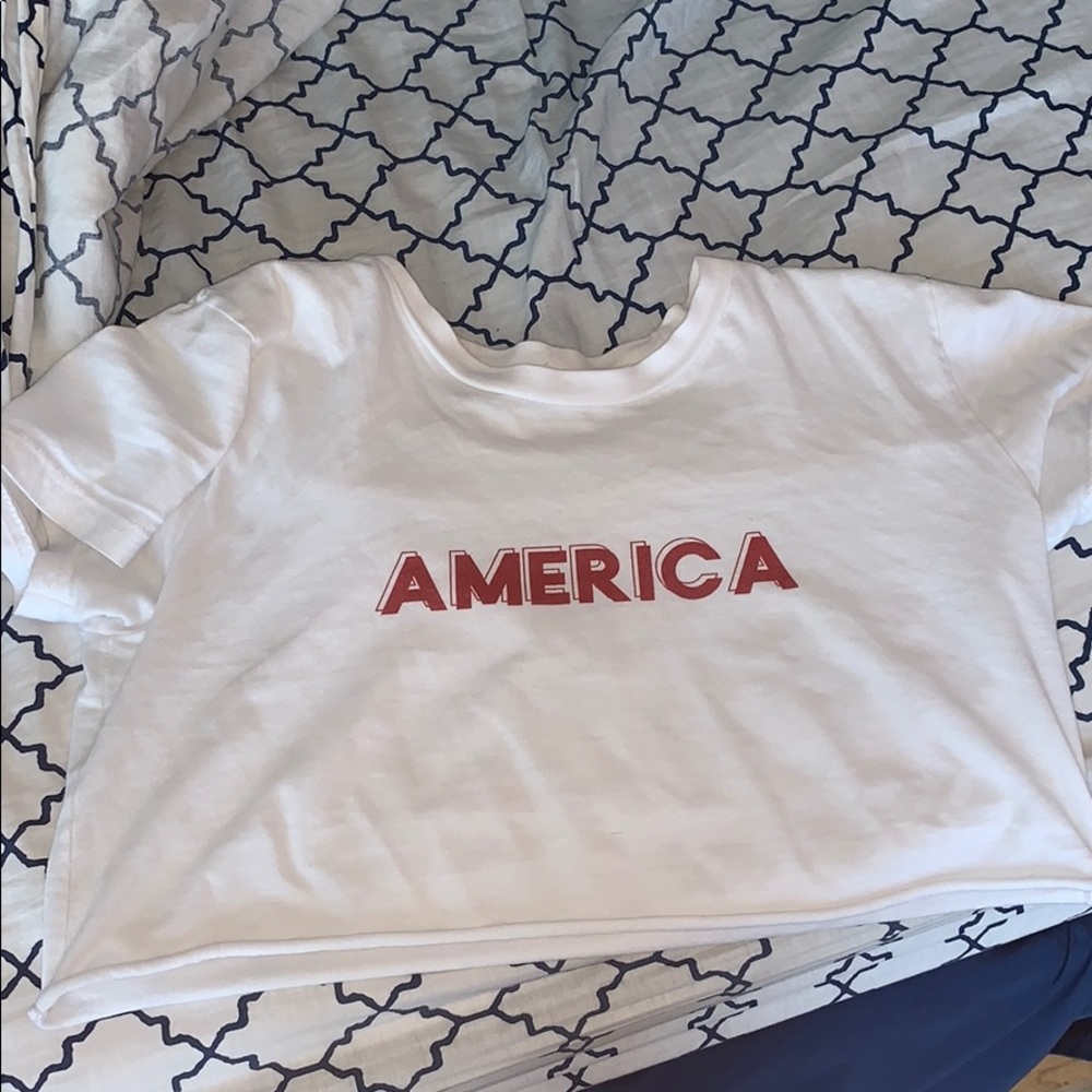 America Crop Top